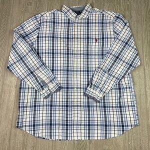 U.S. POLO ASSN. Plaid Shirt - 3XL TALL
